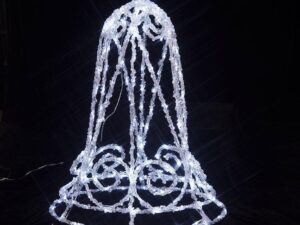 Christmas Acrylic Bell LED Light