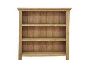Alcester  Oak Dining Small Wide Bookcase