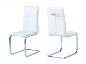 Opus Dining chairs in White SET OF 2 - Image 1