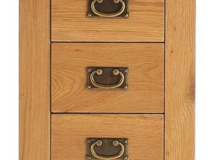 Hagley Bedroom Large 3 Drawer Bedside - Image 1