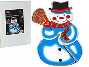 Light Up Standing Snowman
