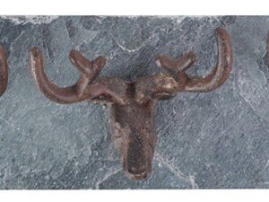 F/FRUITS STAG ANTLER HOOKS ON SLATE