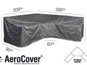 Lounge Set Aerocover Trapeeze 300x300x90x65x90cm - Image 1