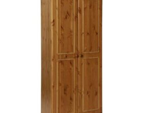 Scandi 2 Door Wardrobe in Pine - Image 1