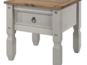 CORONA GREY LAMP TABLE - Image 1