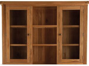 Hagley Dining Large Dresser Top with Glass Doors - Image 1