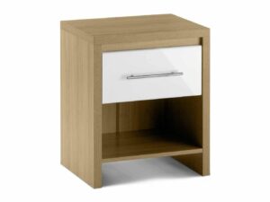 Julian Bowen Stockholm 1 Drawer Bedside - Image 1