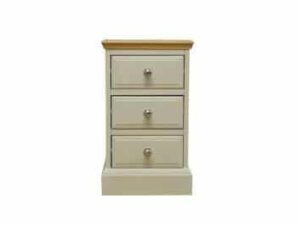 PERSHORE 3 DRAWER BEDSIDE CABINET