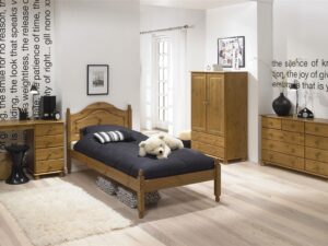 Dumfries Pine 3ft Low End Single Bed - Flat-Pack