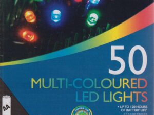 Christmas Lights 50 LED Multi - Image 1