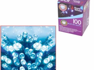 Christmas 100 Blue LED Lights - Image 1