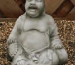 BUDDHA LARGE STONE GARDEN ORNAMENT - CLICK & COLLECT ONLY - Image 1