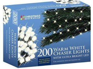 The Christmas Workshop 200 LED String Lights - Warm White