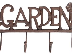 4 Hook Garden Tool Rack - Image 1