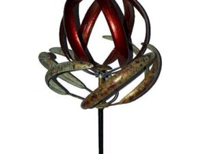 Paradise Flower Garden Wind Spinner - Red - 194cm