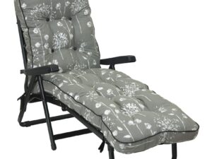 DELUXE SUNBED RENAISSANCE  GREY - Image 1