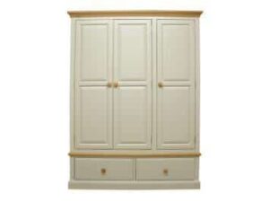 PERSHORE 3 DOOR 2 DRAWER TRIPLE WARDROBE