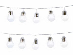 50 LED Party String Lights Warm White - Image 1