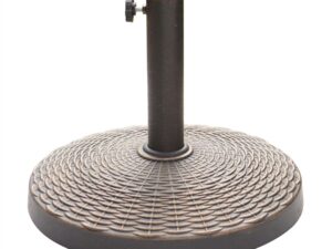Rattan Parasol Base 10kg - Image 1