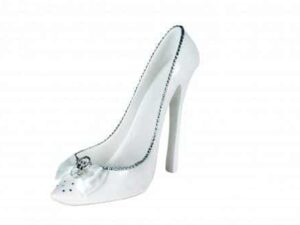 White Stiletto Wine Bottle Holder Christmas Gift