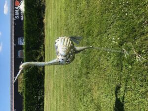 Straight Crane Garden Ornament