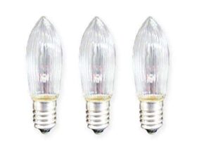 The Benross Christmas Workshop Candle Bulbs, Pack of 3 - Image 1