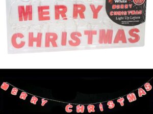 Merry Christmas Light Up Sign