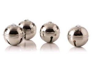 Christmas Bell Card Holders Pack Of 4 5cm - Image 1