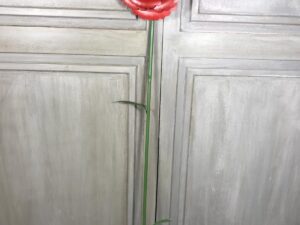 POPPY GARDEN ART METAL FREESTANDING LARGE 165CM - Image 1