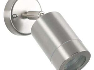 Lantana 1 Head Outdoor Spotlight Silver