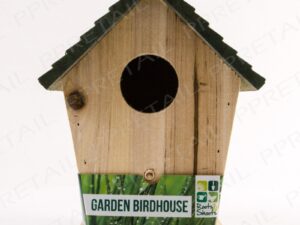 SOLID & WINTERPROOF Bird Nesting House Feeding Box Robin Sparrow Shelter Roost - Image 1
