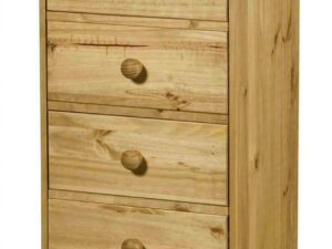 Wooden Cotswold 6 Drawer Narrow Chest Pine