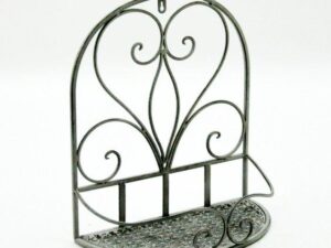 40cm Lead Colour Wall Planter