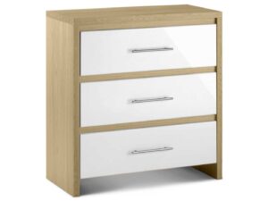 Julian Bowen Stockholm 3 Drawer Chest - Image 1