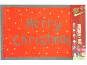 Washable Mat Merry Christmas