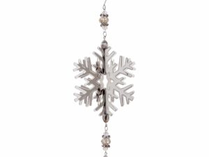 Christmas Hanging Snowflake Decoration 13cm