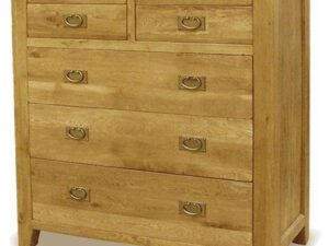 Oak Chest With 5 Drawers - VB002