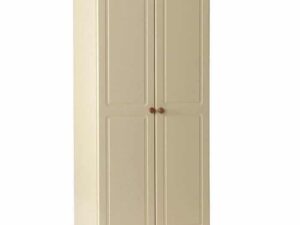 Copenhagen Cream 2 Door Wardrobe - Image 1