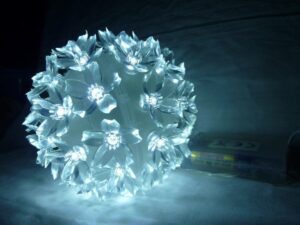 Christmas Sakura Ball 50 LED White