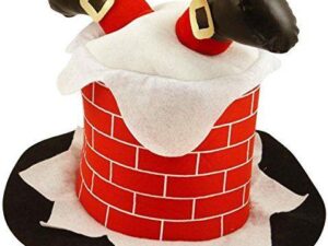 Chimney Hat with Santa Legs
