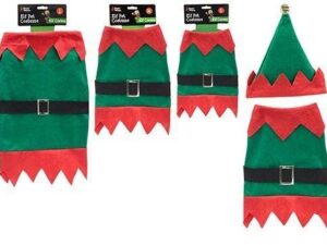Elf Pet Costume - Christmas Pet Suit - Elf Costume For Pets - Size Small 30cm - Image 1