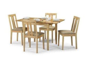 Rufford 4 Seater Kitchen Dining Table Set - Image 1