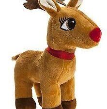 7" Plush Reindeer with Hangtag Decoration - Image 1