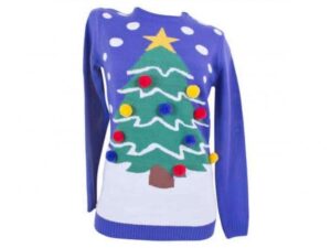 CHRISTMAS TREE JUMPER