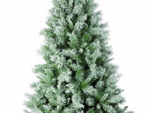 7ft Christmas Tree Flocked Snow Princess - Image 1