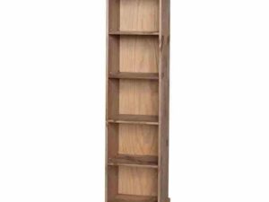 New Wooden Corona Tall Narrow Bookcase
