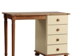 Copenhagen Cream Single Dressing Table - Image 1