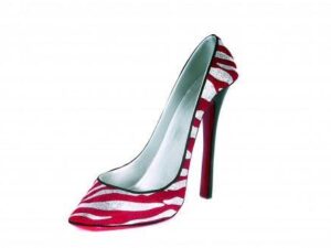 Red Stiletto Wine Bottle Holder Christmas Gift