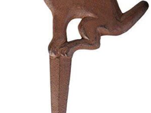 Fallen Fruits Dog Sign - Rust