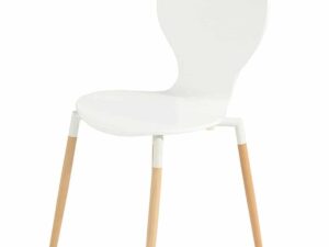Naples Dining Chair White (Set of 2) - Image 1